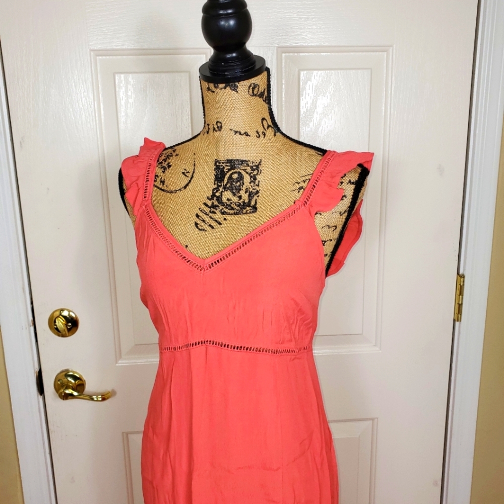 Leith Ruffle Maxi Dress - Picture 2 of 11